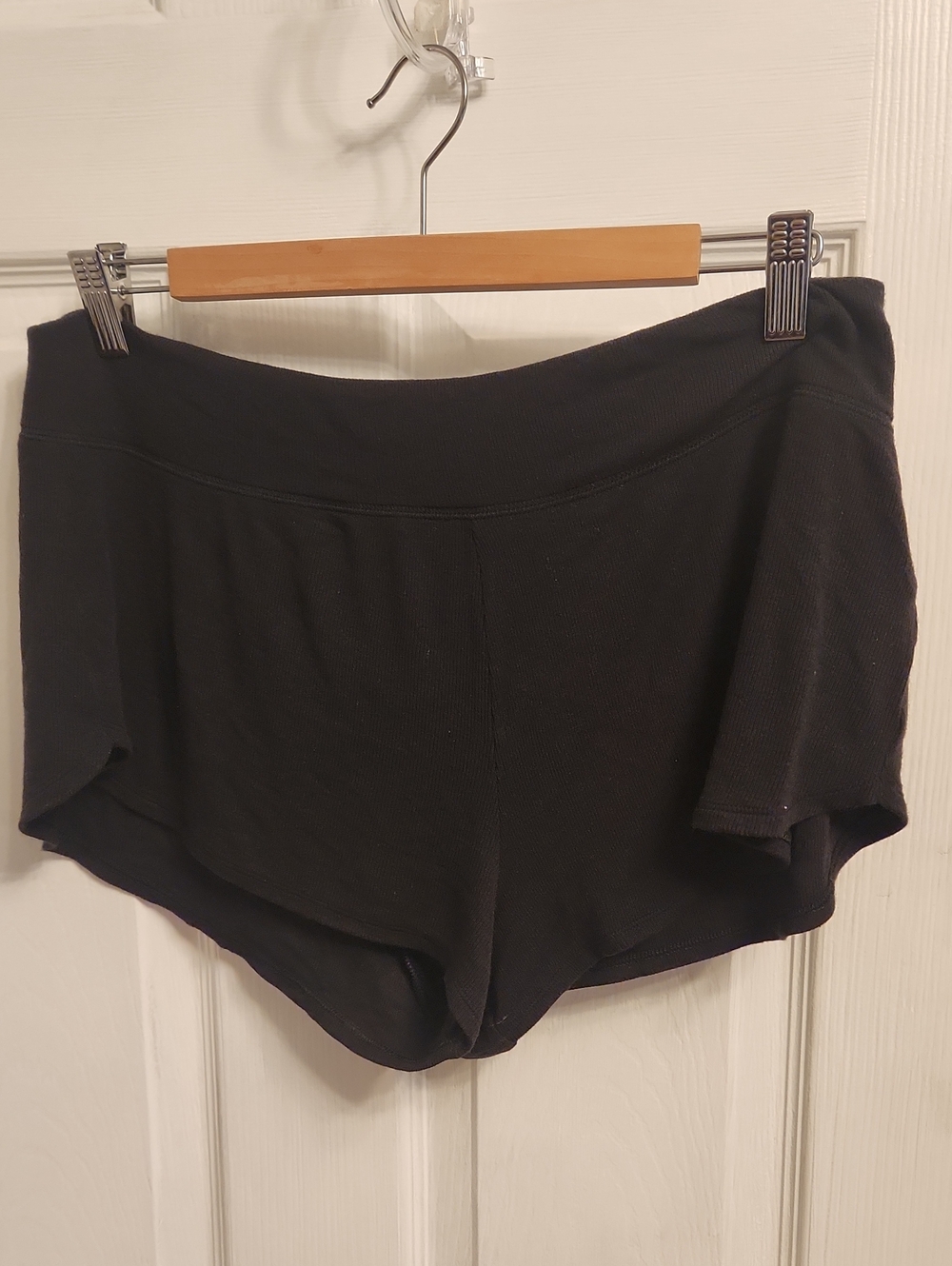 Athleta Well Rested Rib Sleep Short Medium Black - Picture 5 of 8